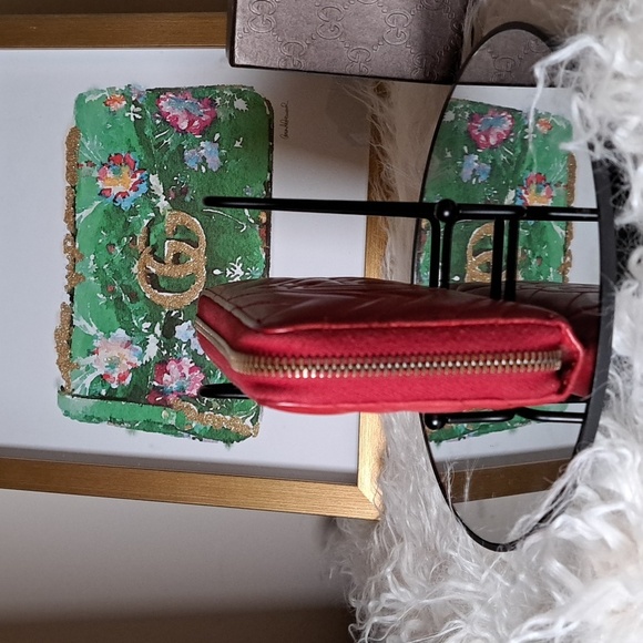Gucci GG Marmot Zip Around Wallet EUC - Picture 4 of 17